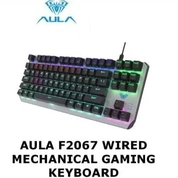 teclado gamer mecânico AULA