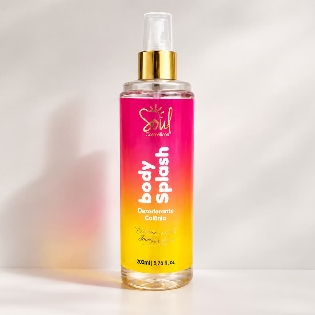 Body Splash Soul Cosméticos 200ml Paradox