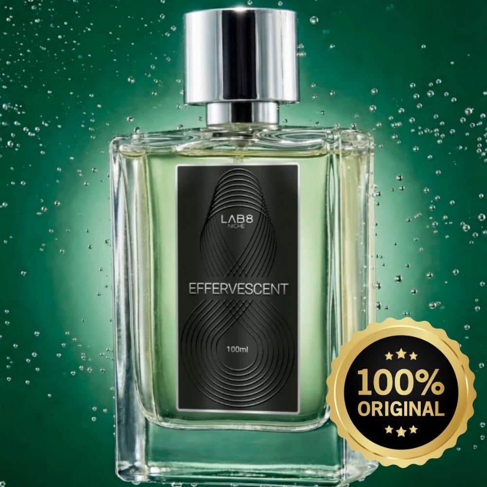 Perfume Masculino Effervescent Lab8 Cítrico