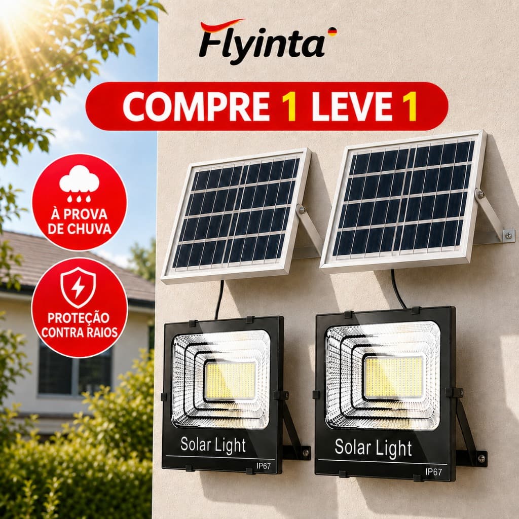 Flyinta 20X Refletor Led Placa Solar Lâmpada Solar Luz De Led IP67 à Prova D'Água Externas
