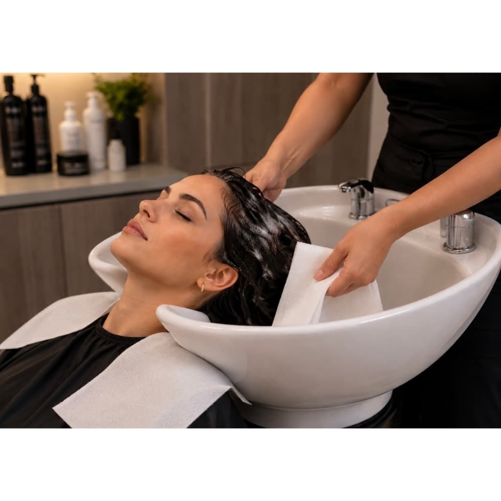 Toalha Higienica Manicure Cabelo Salão de Cabeleireiro Spuntec 20 x 30 100 unidades