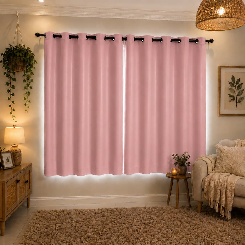 Cortina PVC 100% Blackout 2,80x2,20 Corta Luz Impermeável Privacidade