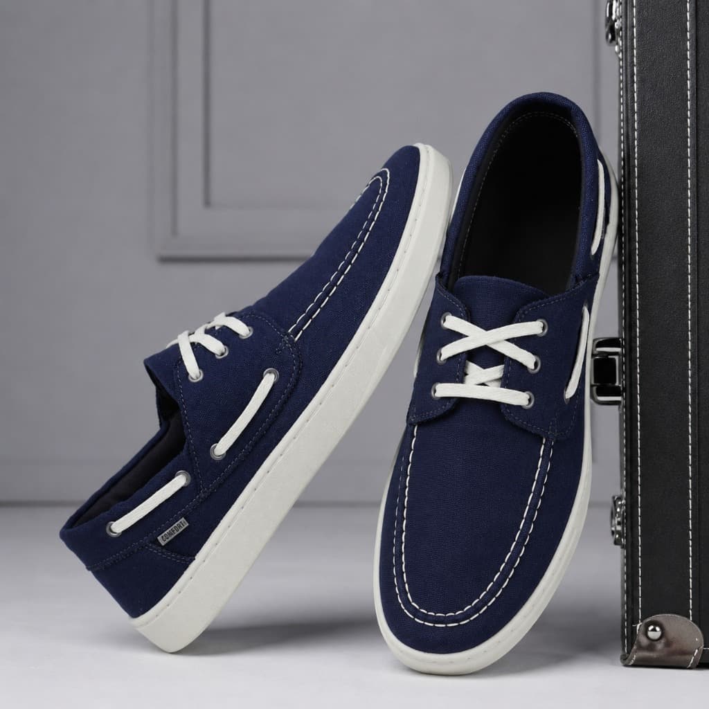 Dockside Masculino Mocassim Casual Social Ortopédico Confortável Leve com Palmilha Gel para Dia a Dia