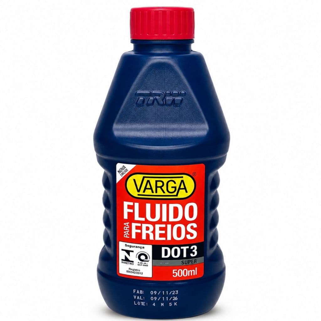 Fluido de Freio Varga DOT 3 Super 500ml – Alta Segurança e Desempenho