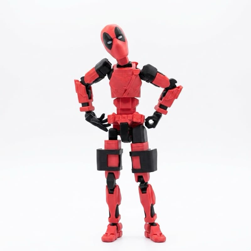 Dummy 13 Deadpool  | Boneco Articulado MONTADO / Action Figure 20cm GRANDE  Modelo Exclusivo + BRINDE