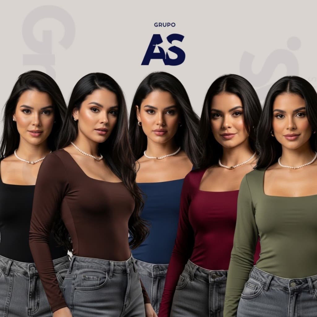 KIT 5 BLUSINHA MANGA LONGA FEMININA SEGUNDA PELE ALTA QUALIDADE