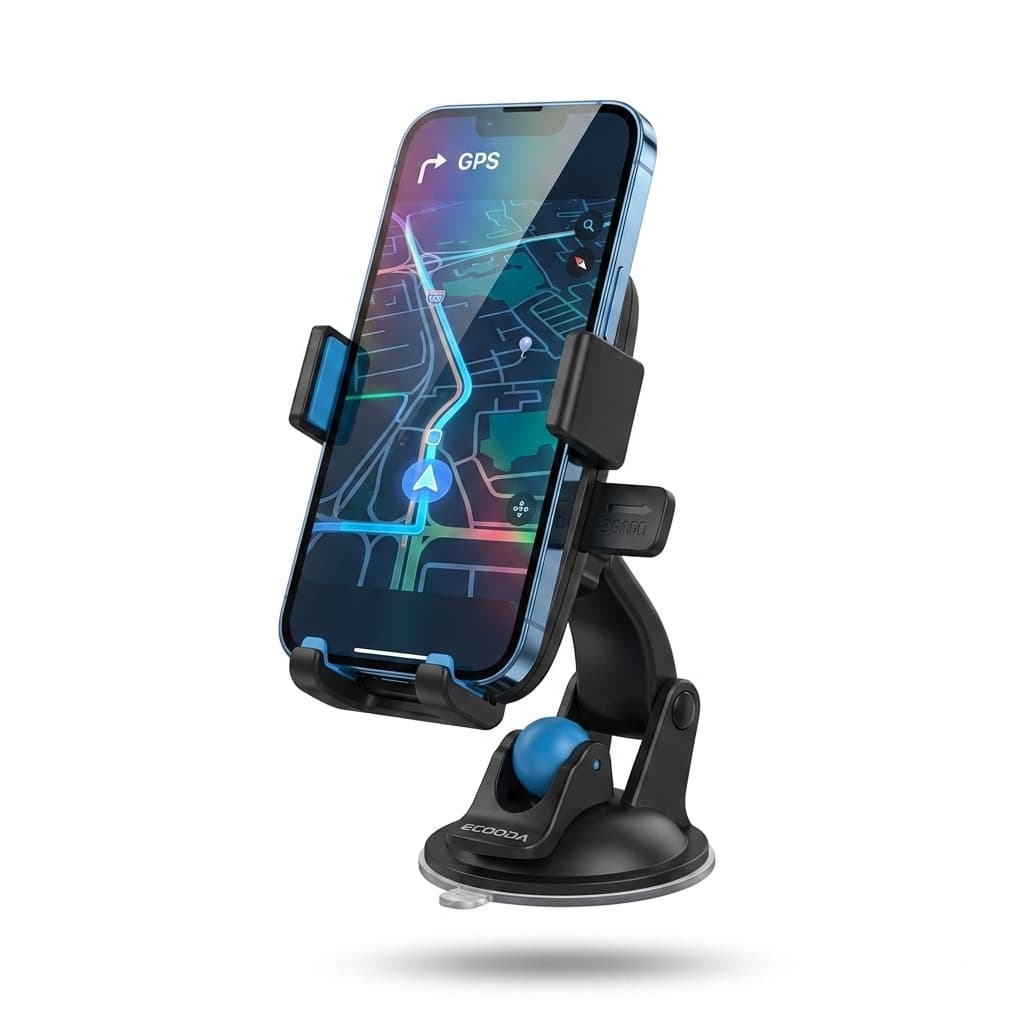 SUPORTE UNIVERSAL PARA CELULAR EC9002 VEICULAR PARA CARRO ROTATIVO SERVE EM TODOS OS MODELOS