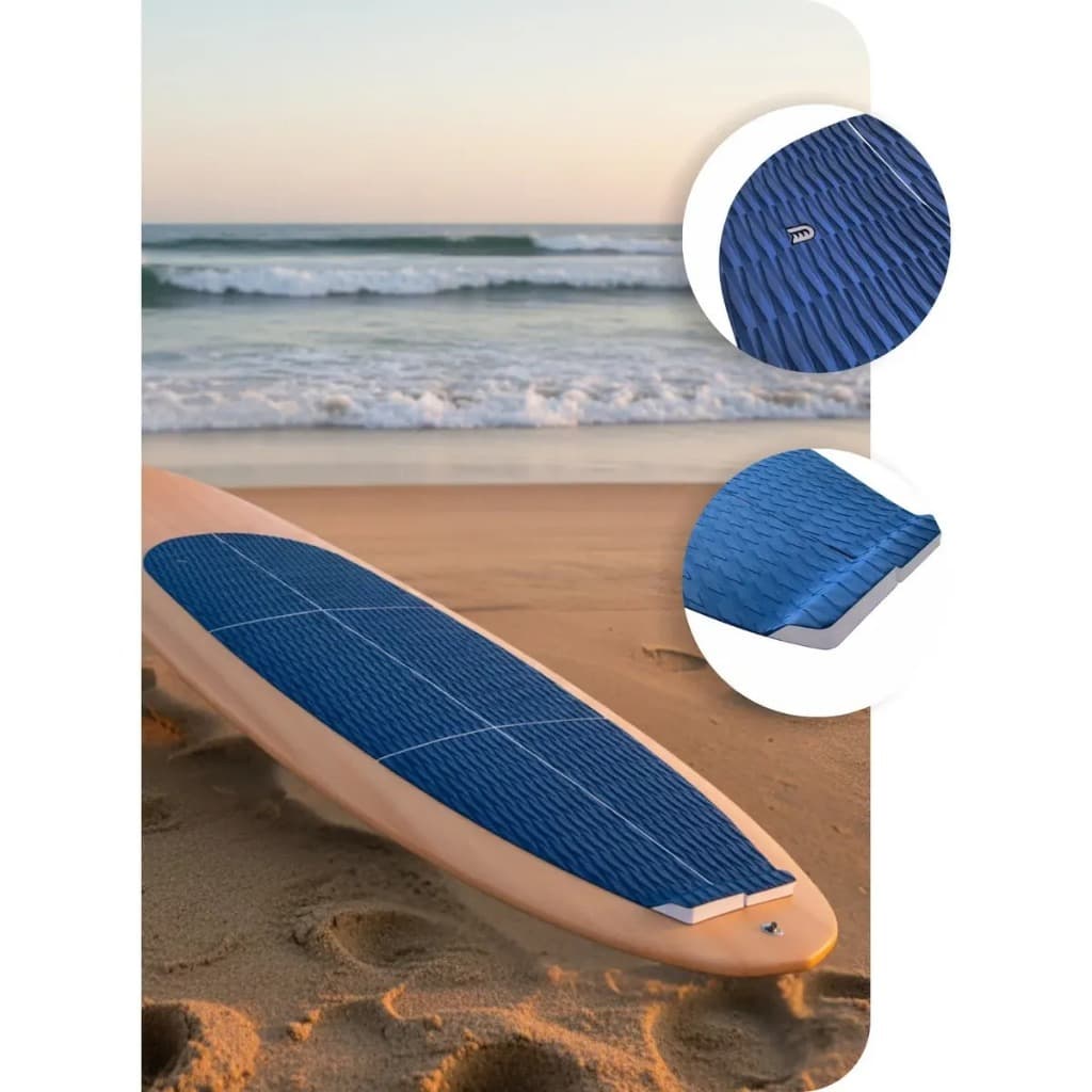 Deck Prancha De Stand Up Paddle SUP PRO Fresa Diamond Dupla-Face Alemã Azul Marinho Wet Dreams