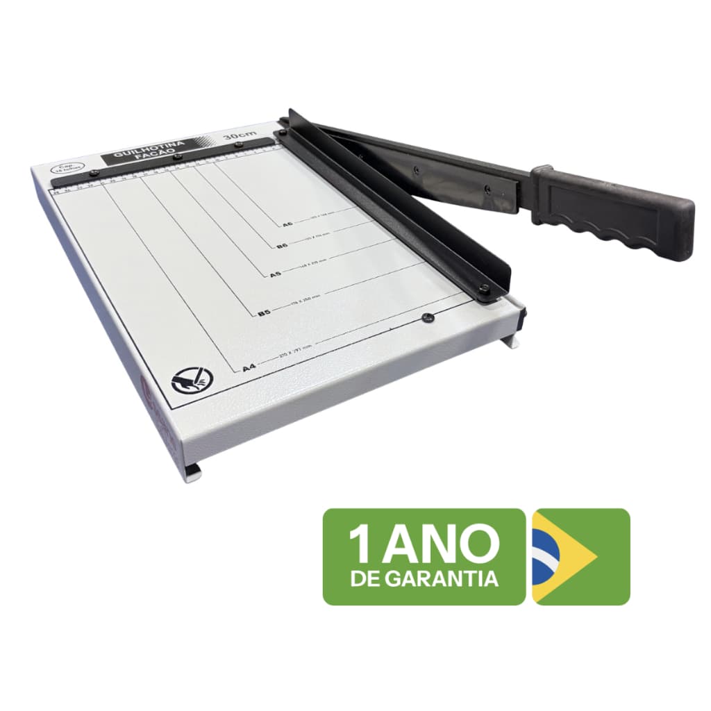 Guilhotina Facão De Aço 30cm Lassane