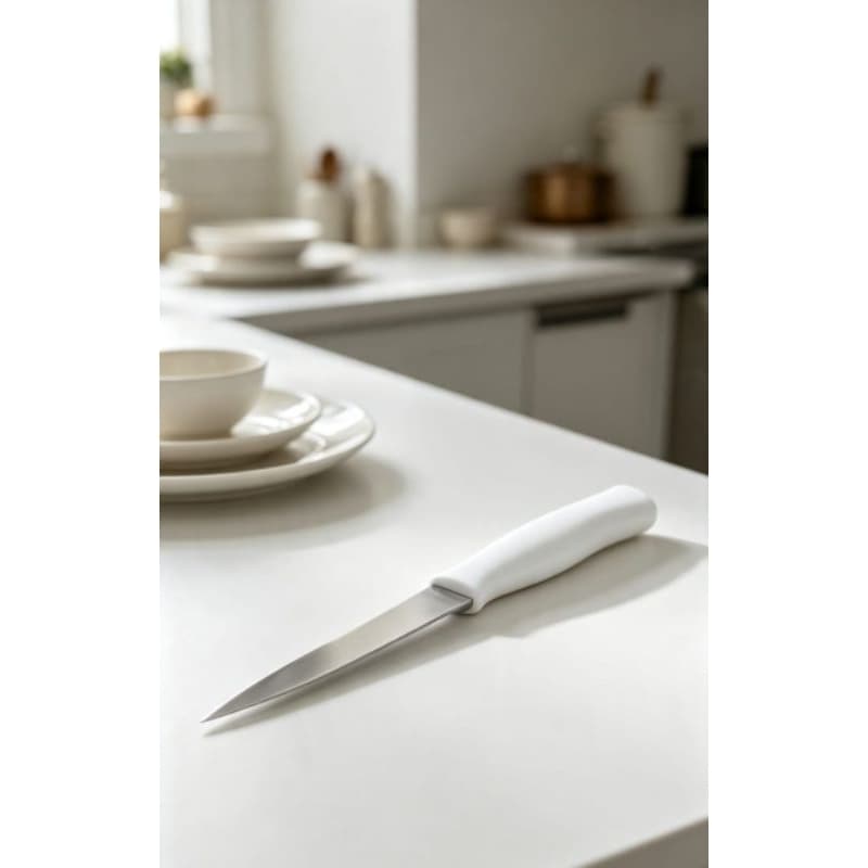 Faca de Cozinha 5" Polegadas Serrilhada Para Corte de Legumes Linha Premium