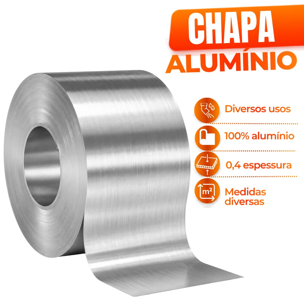 Chapa aluminio 60cm x 1m calhas rufo telhado artesanato fundo de gaiola 0,40mm