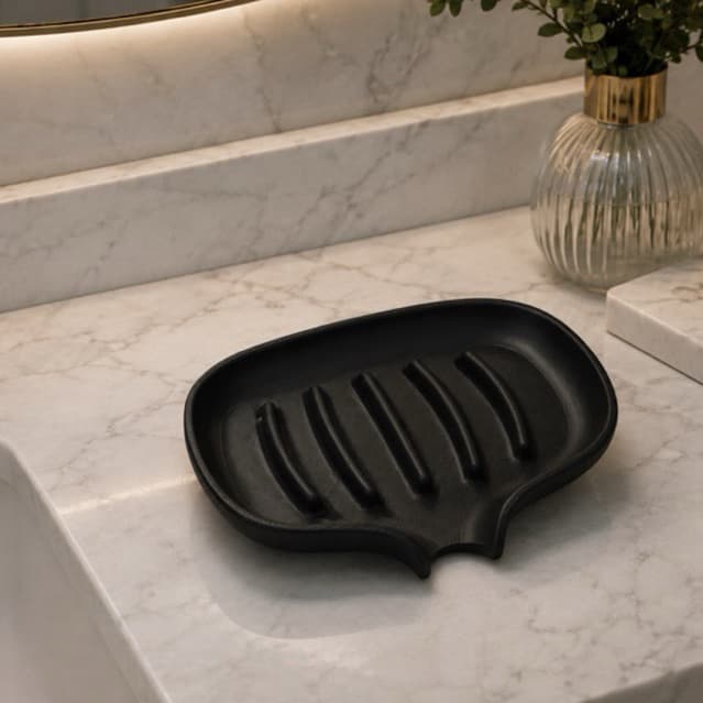 Saboneteira Moderna Elegante com Dreno – Porta Sabonete