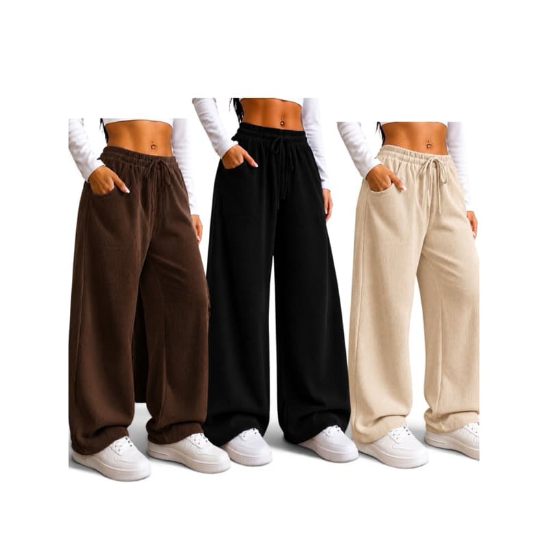CALÇA FEMENINA COMFY TECIDO ANARUGA