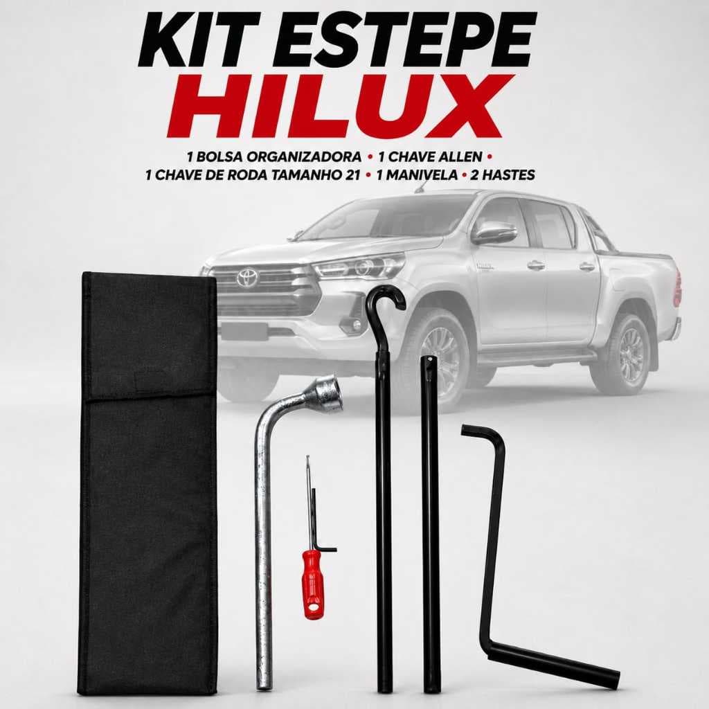 kit haste para subir e descer estepe Hilux apartir de 2003