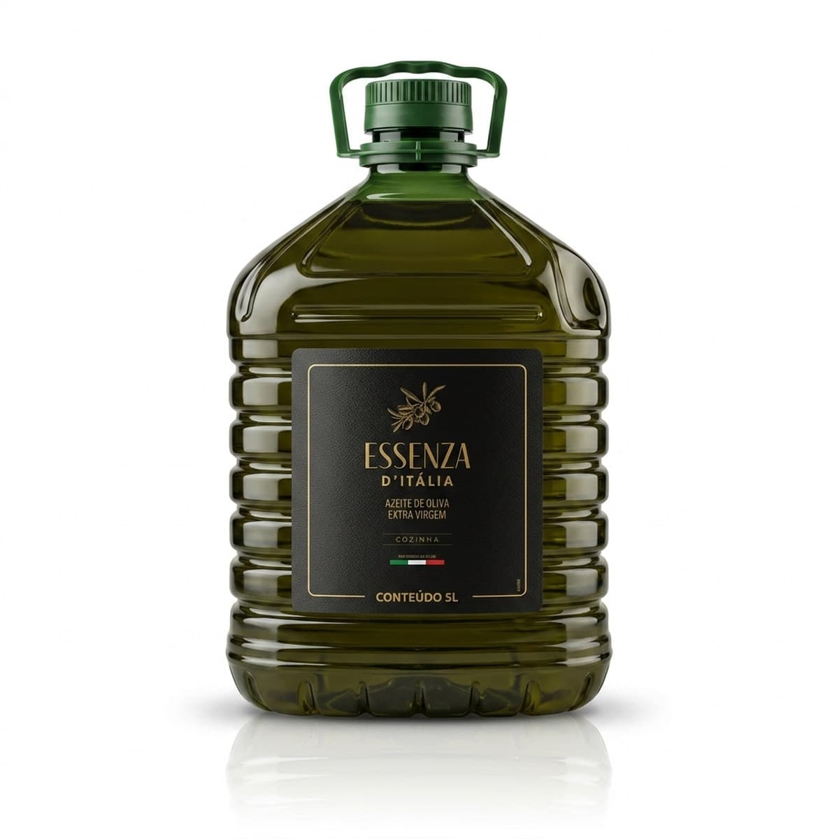 Azeite de Oliva Extra Virgem Essenza D'Italia 5L Importado da Itália para Saladas e Finalizar Pratos
