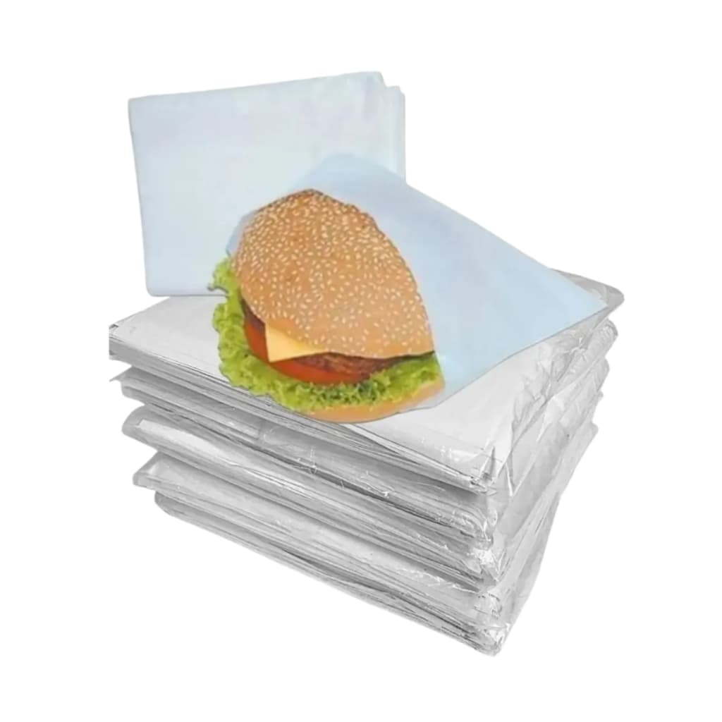 1Kg Saco Plástico Para Lanche Lanchonete Medida 22x17 360 Unidades