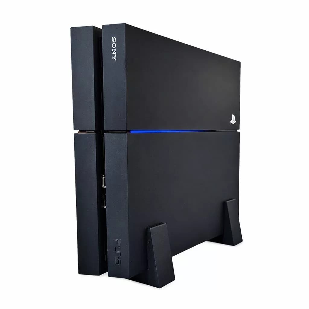 Suporte Vertical PS4 FAT e Ps4 SLIM Base Estável Console Playstation 4 Organização Gamer Play4