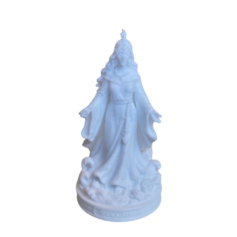 Miniatura Iemanjá 6,5cm - Sem pintura