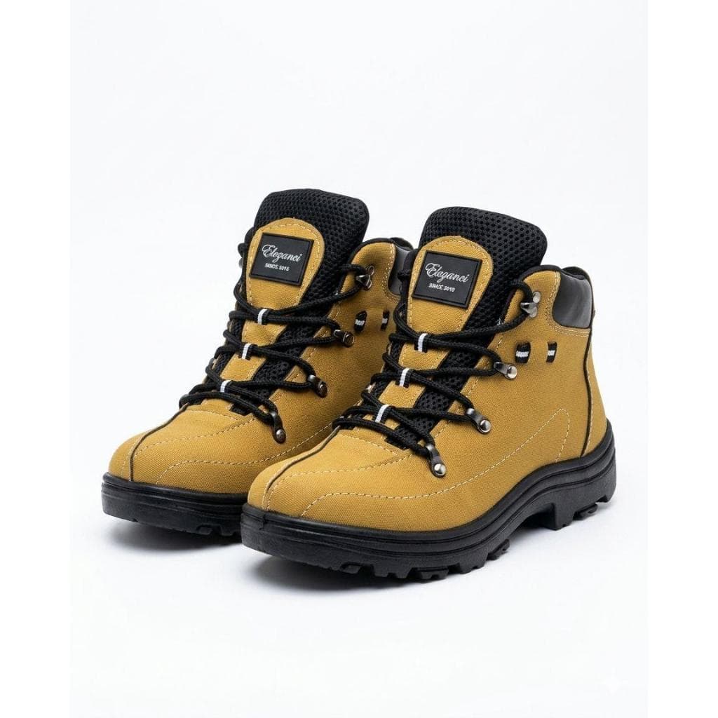 Bota Coturno Masculina de Couro Sintético de Qualidade Oferta Imperdivel