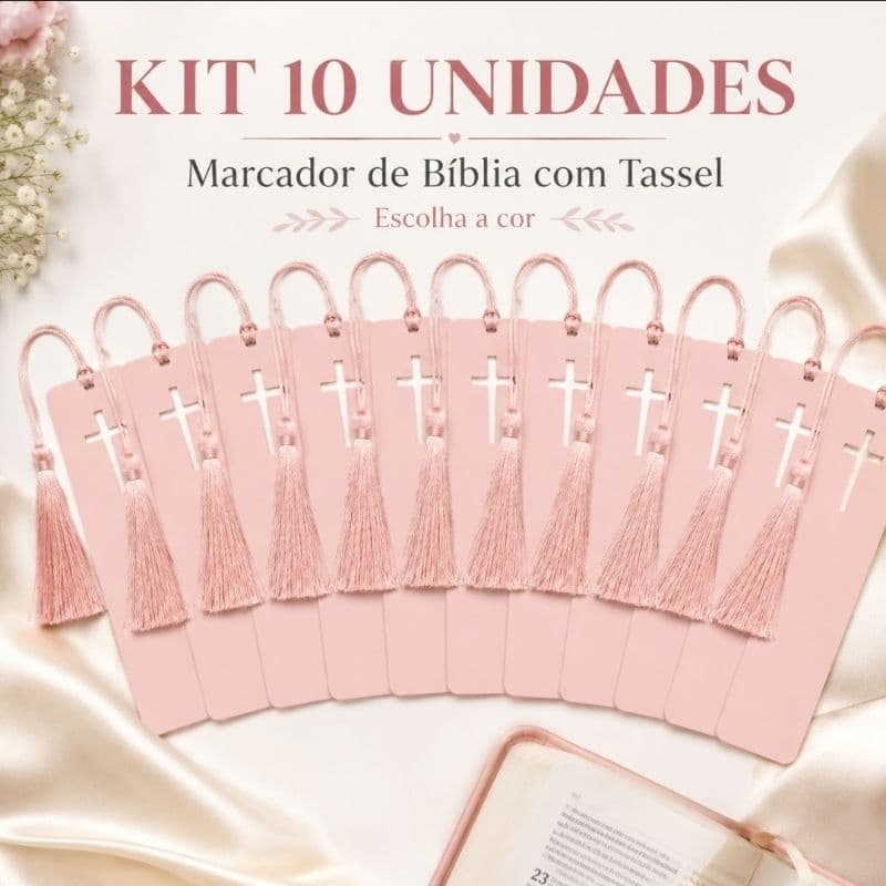 Kit 10 Lembrancinhas para Encontro de Mulheres / Igreja / Célula / Evento Cristão.