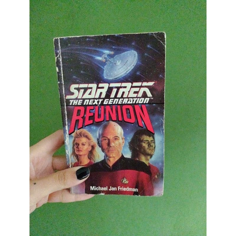 Livro Star Trek: The Next Generation - Reunion (Michael Jan Friedman)
