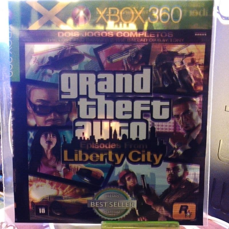 jogo Grand theft Auto-liberty City Xbox360 Desbloqueado LTU 3.0