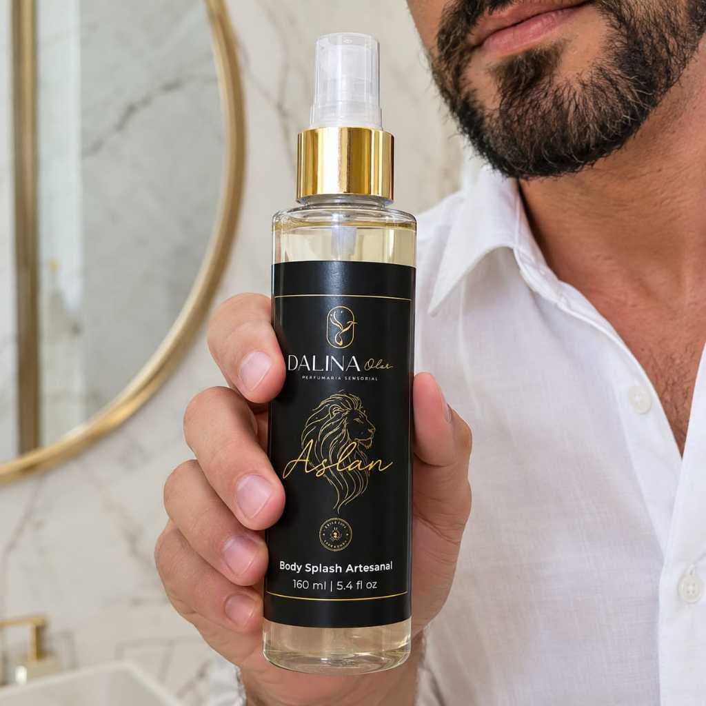 Perfume Corporal Masculino Aslan 160ml Fragrância Árabe Famosa Cheiro De Rico Marcante Poderoso