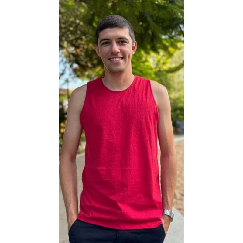 Regata Masculina Básica de Algodão