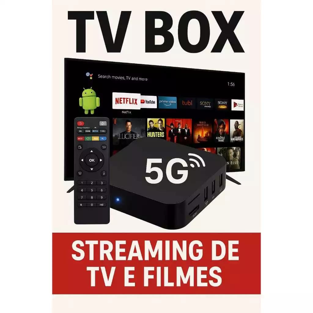 Conversor HDMI para Smart TV com Netflix e YouTube