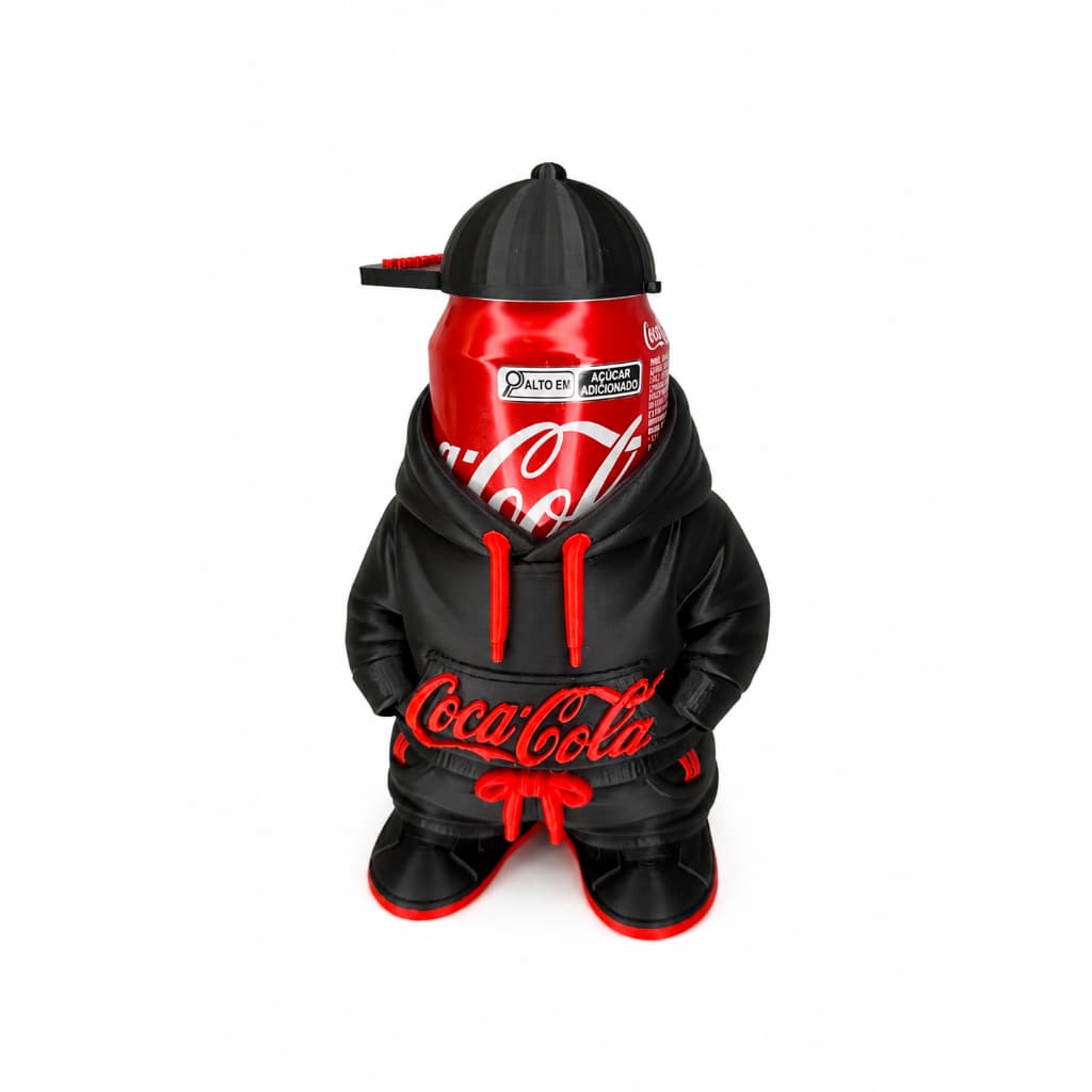 Porta Lata Uniforme Conjunto Coca-Cola 350ml + Boné Abridor – Porta Bebida, Lata e Refrigerante