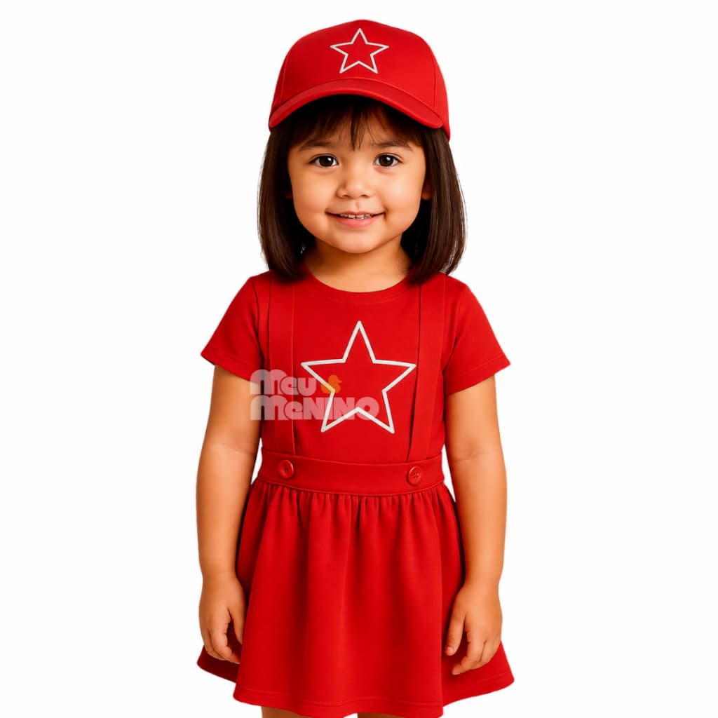 Fantasia Infantil Vestido Gi Aventureira Feminina