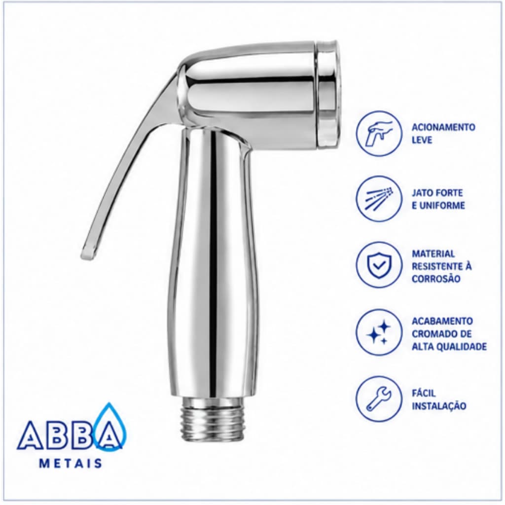 Gatilho Para Ducha Higiênica Jato Pressão Chuveirinho