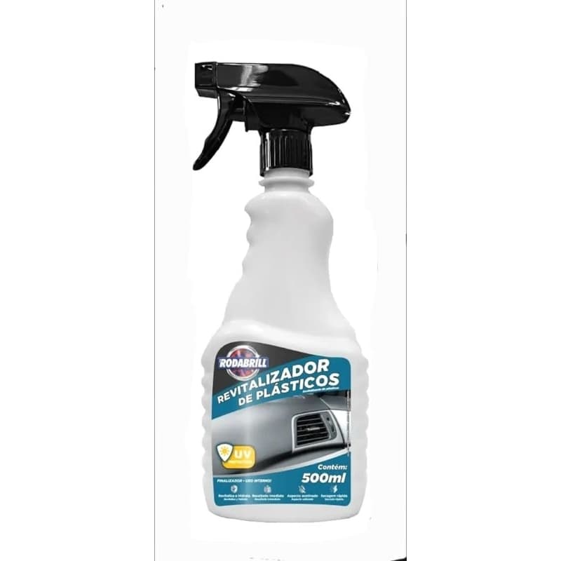Protetor Uv Spray Rodabrill 500ml Revitalizador De Plásticos