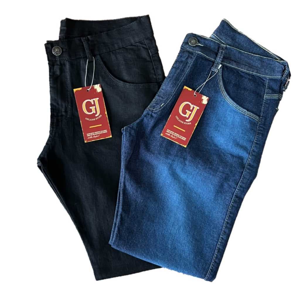 Kit 2 Calça Jeans Masculina Premium Lavagem Moderna e Estilo Exclusivo