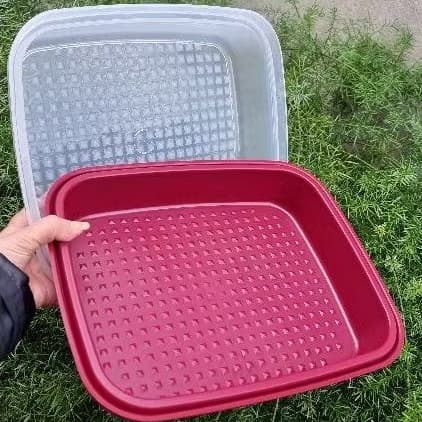 Caixa Bom sabor 2,25 litros - Tupperware Original indica para temperar carne