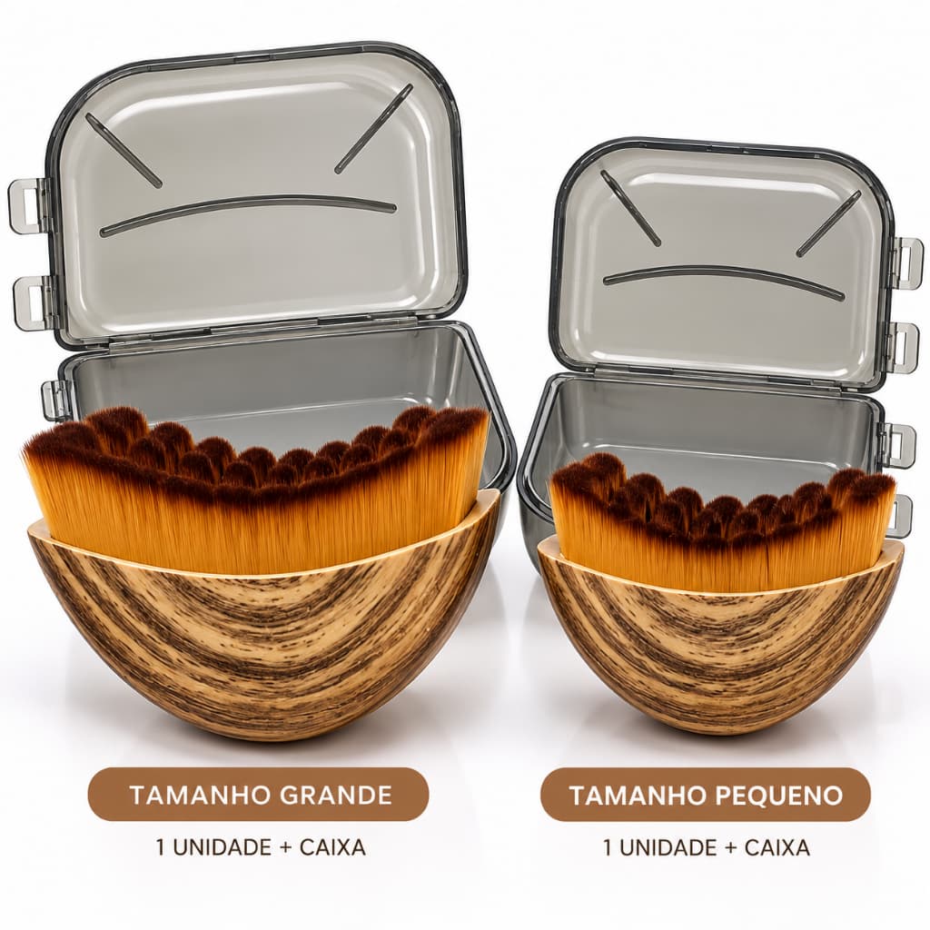Escova Massageadora Corporal Manual para Massagem e Drenagem Ergonômica
