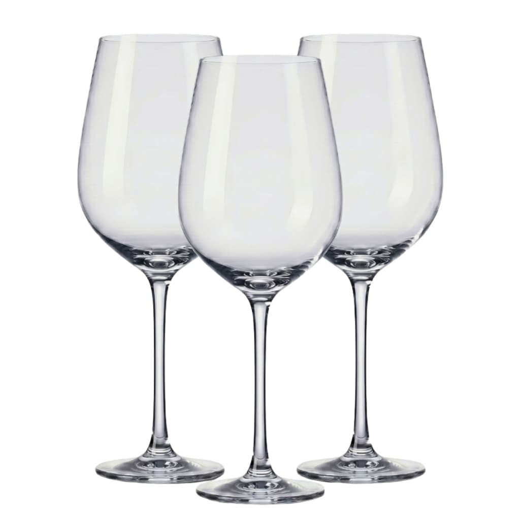 Kit Taças de Vidro – Jogo c/ 2, 4 ou 6 Taças Elegantes, jantar, moderna, grandes, drink