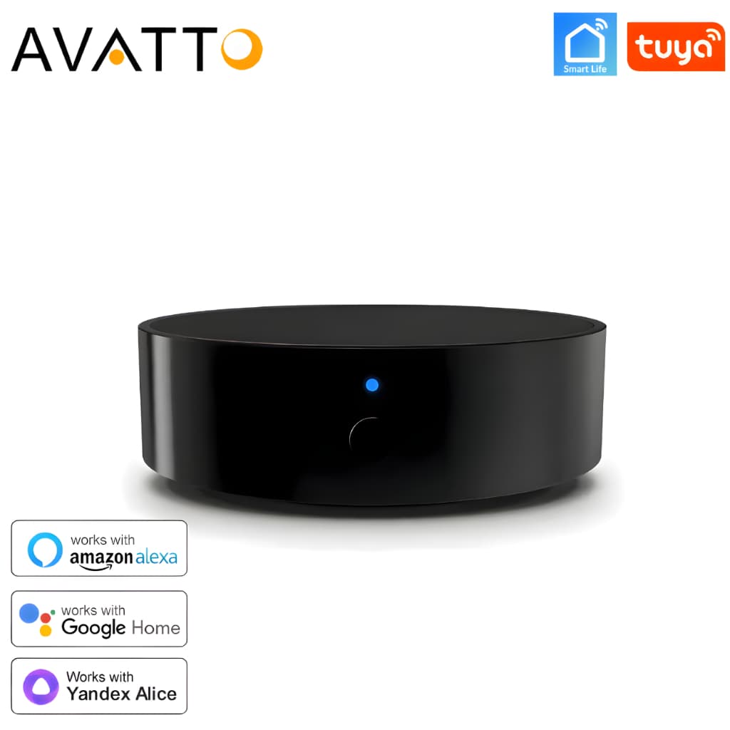 Controle Remoto Infravermelho IR Universal Wifi Inteligente TV Ar Condicionado Smart Alexa Google