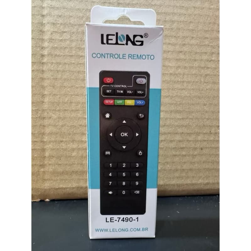 Controle Remoto Compativel com tv box Lelong LE-7490
