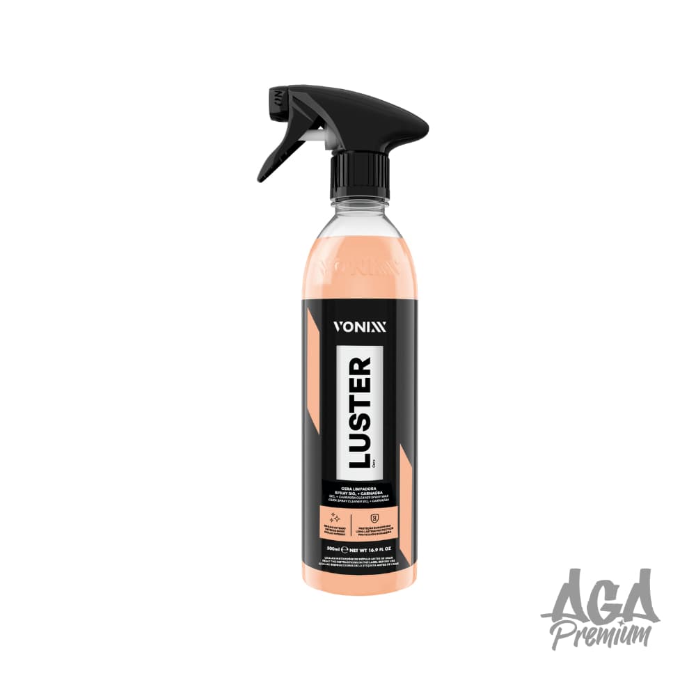 Vonixx Lançamento Luster 500ml - Cera com ação de Limpeza, Abrilhantamento e com Proteção e Hidrorepelência de 4 meses
