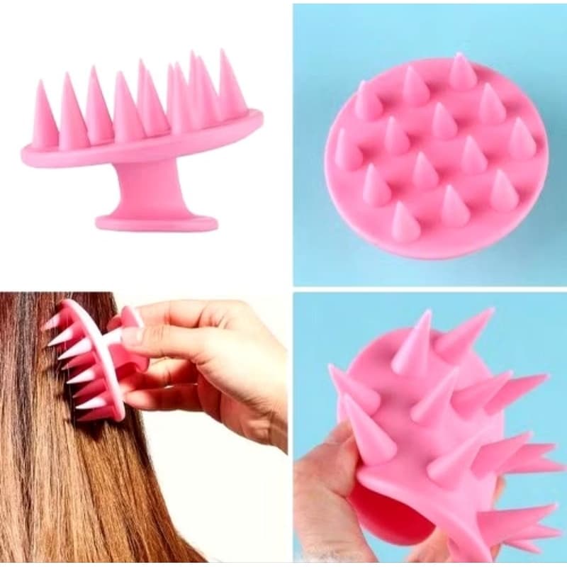 Escova Massageadora de Couro Cabeludo