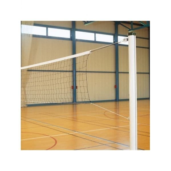 Rede de Vôlei Oficial Profissional Polipropileno Seda 1 Faixa de Algodão Reforçada para Quadra