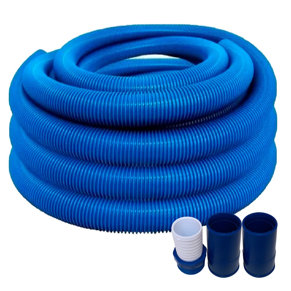 Mangueira Para Piscina Com 15 Metros Com Ponteiras E Adaptador
