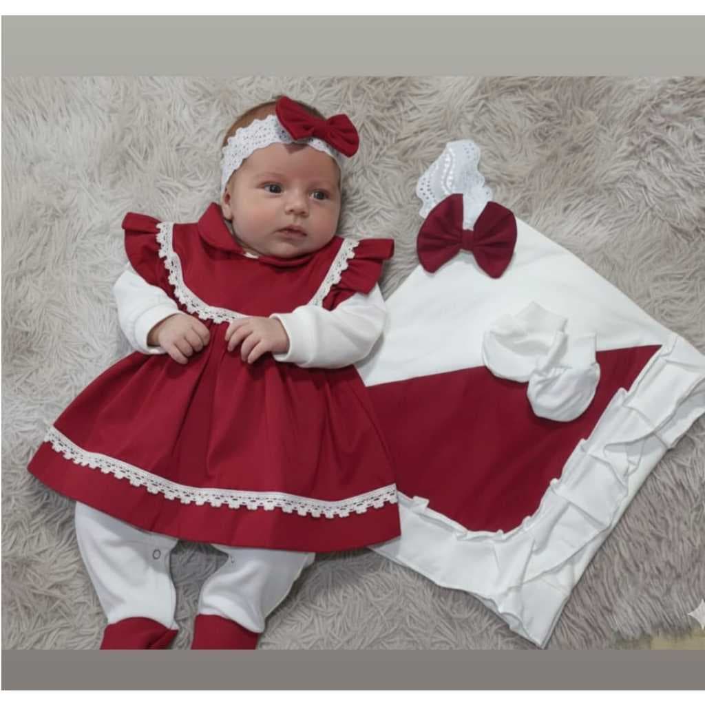 Saída Maternidade Tradicional Feminina - Moyses Baby