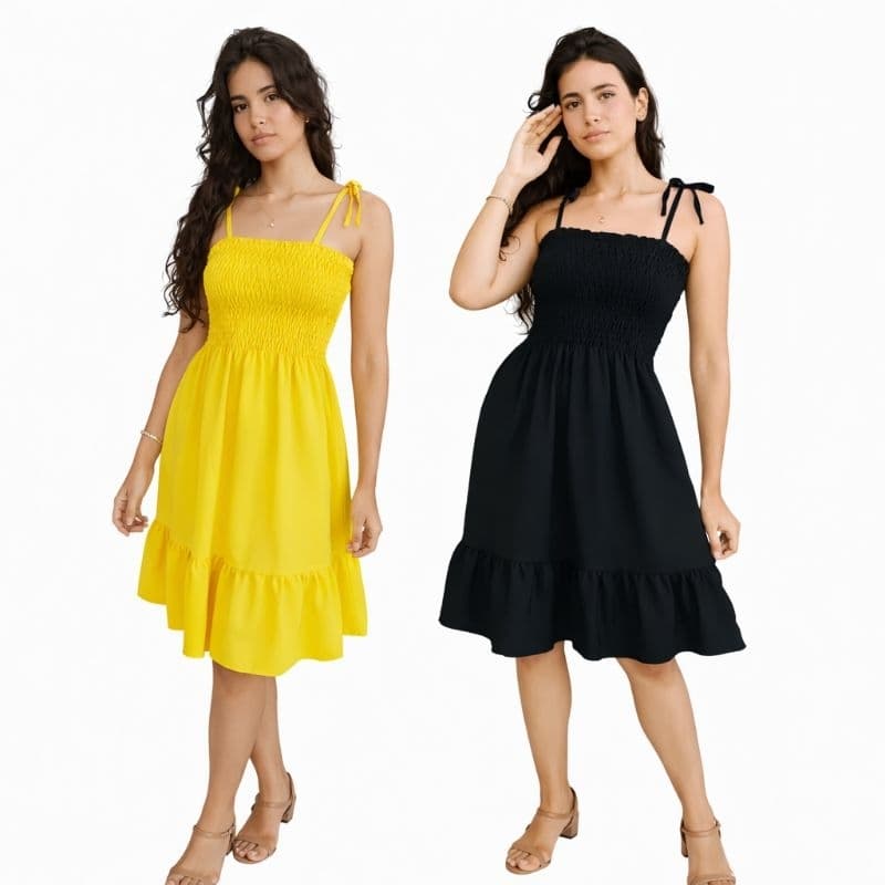 Vestido lastex ciganinha c/alça babado rodadinho, moda blogueirinha