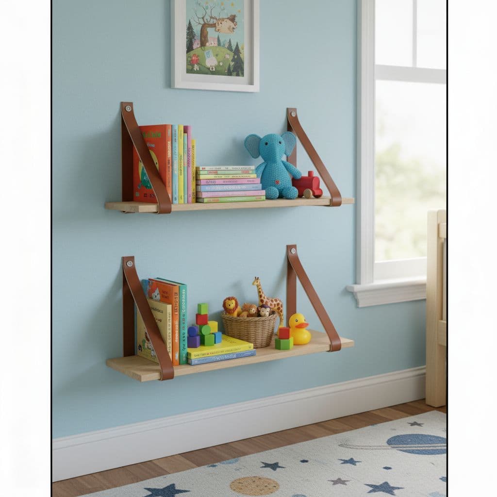 Kit 2 e 4 Prateleira Rústica Madeira Crua MDF Premium 60x15 Decorativa Parede Quarto Sala Tv Cozinha
