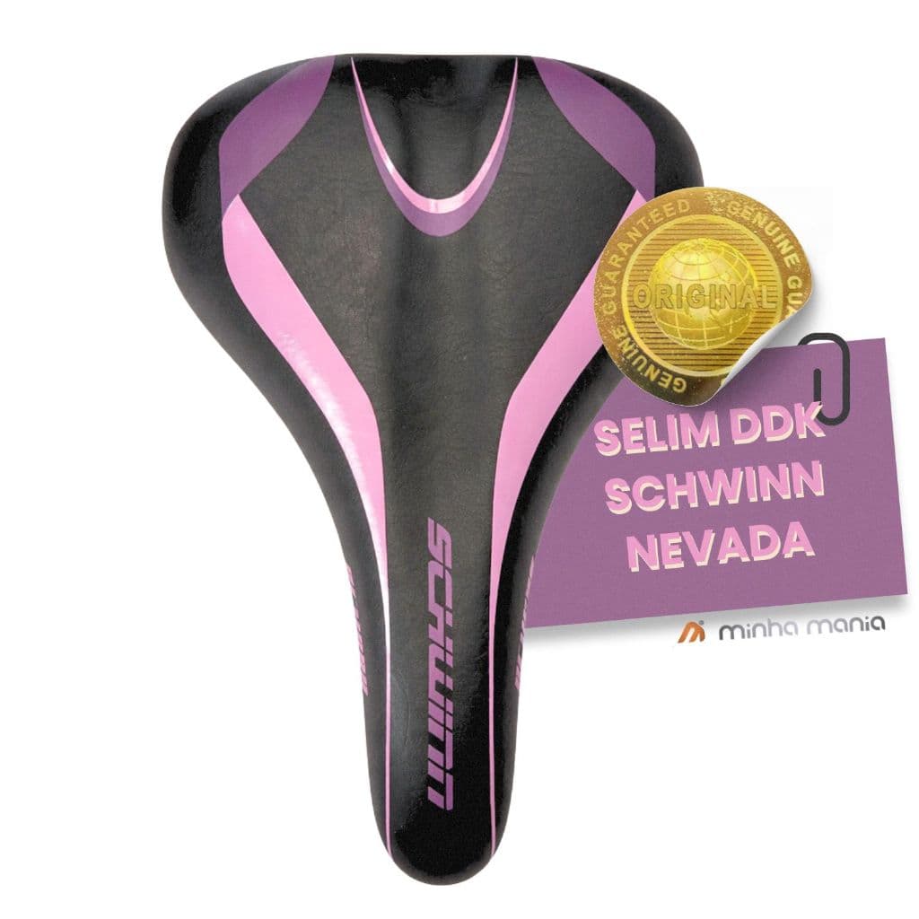 selim banco de bicleta feminino DDK nevada schwinn rosa