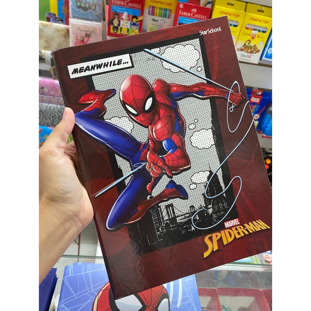 Caderno Brochurão Homem Aranha 80fls Jandaia Star School - Unidade