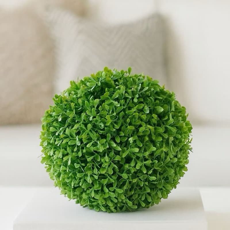 Bolinha de Buchinho 13 cm Artificial para grama artificial para decoração de casa para compor vasos, arranjos -TF802320