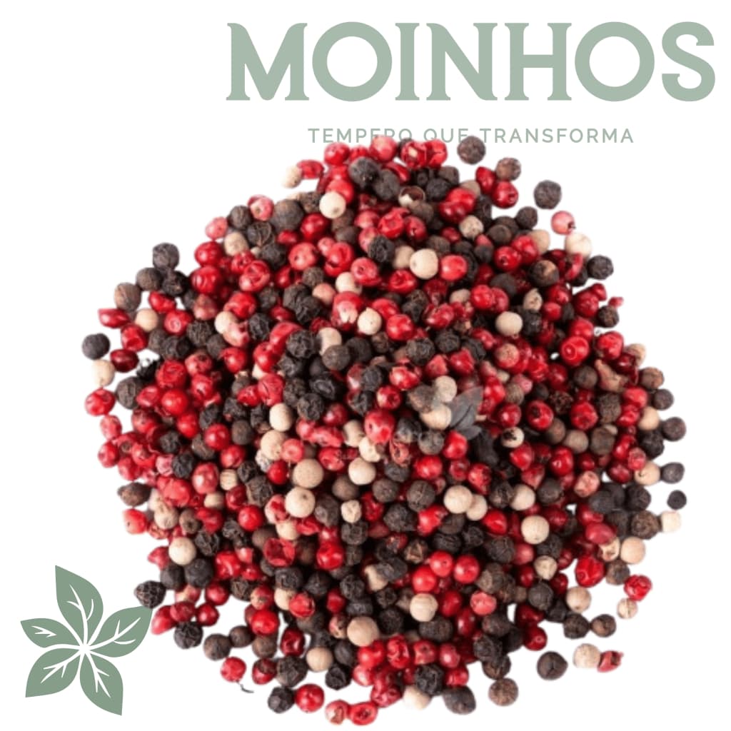 Mix de Pimentas em Grãos | Ideal Para Moedor | Toque Gourmet, Natural e Aromático